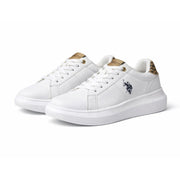 U.S. POLO ASSN. SISLI Sneakers Women - WHTLPD - White- Leopard / 36
