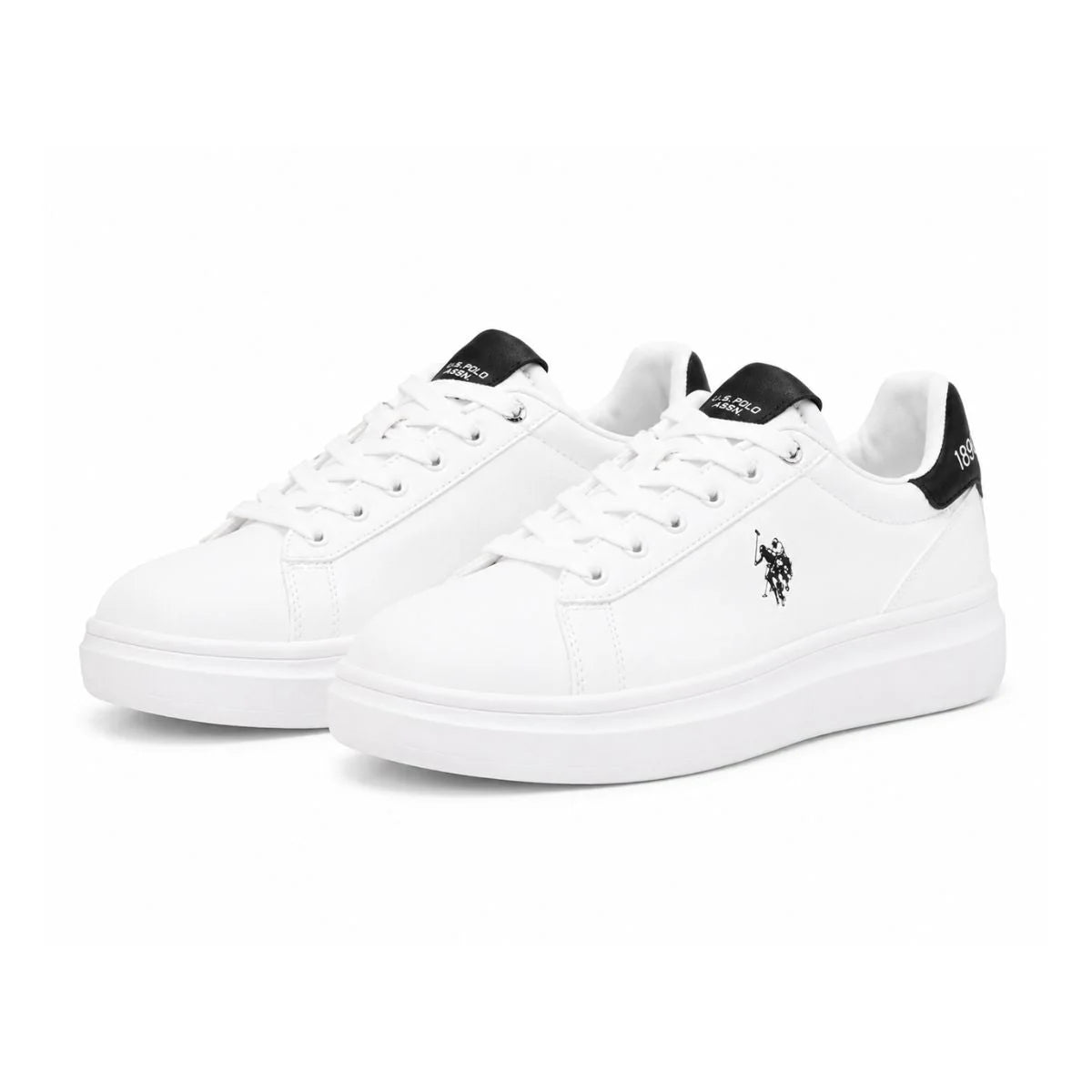 U.S. POLO ASSN. Sneaker Men CODY 010B - WHTBLK - White - Black / 41