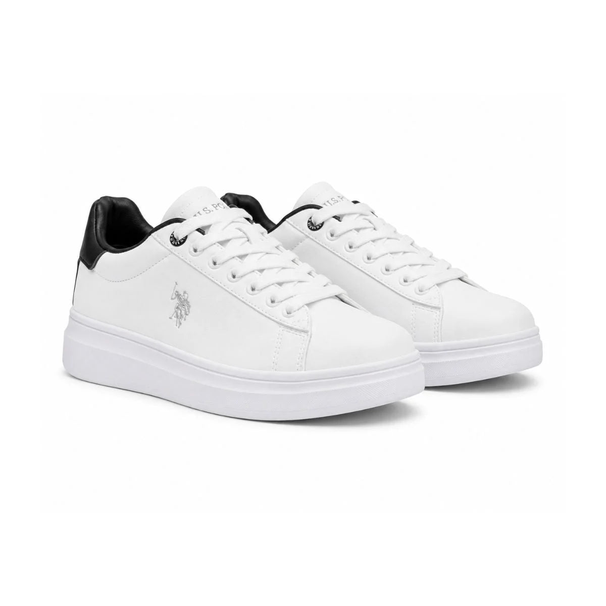 U.S. POLO ASSN. Sneaker Women CODY2 010B - WHTBLK - White - Black / 35