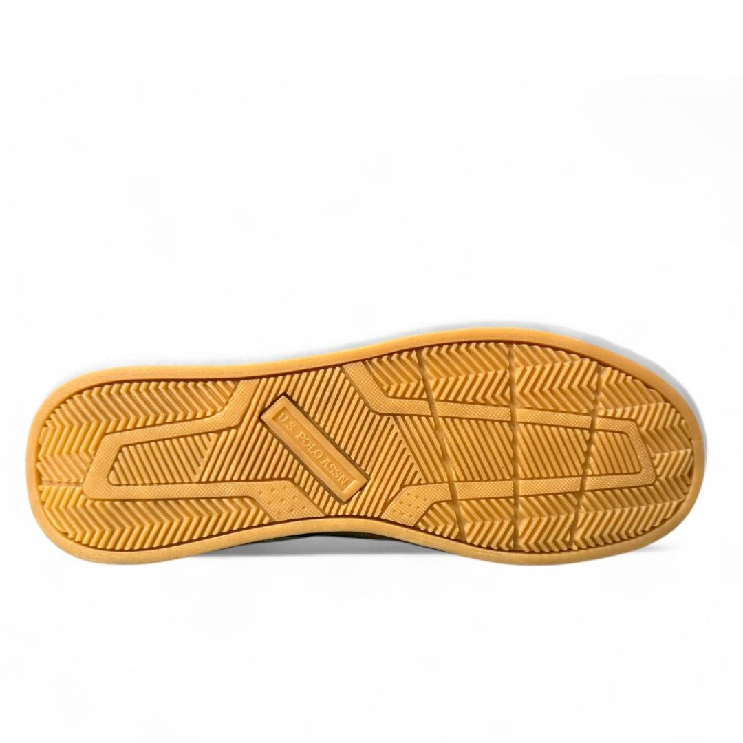U.S. POLO ASSN. Strip Flag Sneakers - WHTGRN