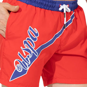 U.S. POLO ASSN. Swim Shorts Men 50245365-VR213-RED