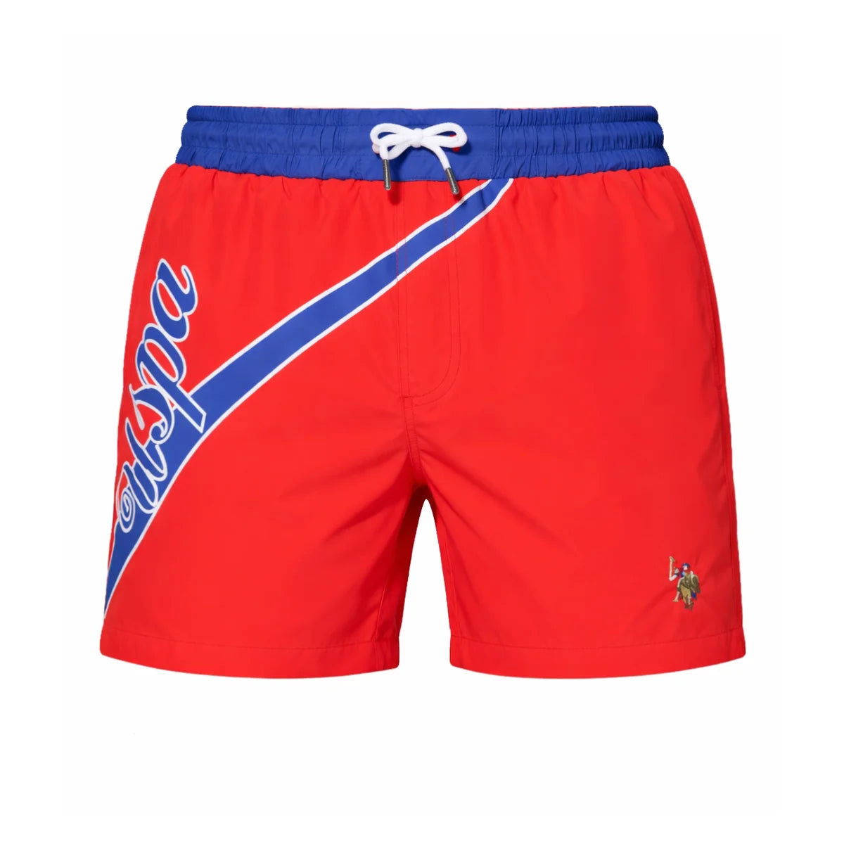 U.S. POLO ASSN. Swim Shorts Men 50245365-VR213-RED - Red / M