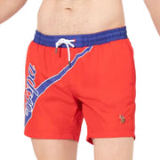 U.S. POLO ASSN. Swim Shorts Men 50245365-VR213-RED - Red / M