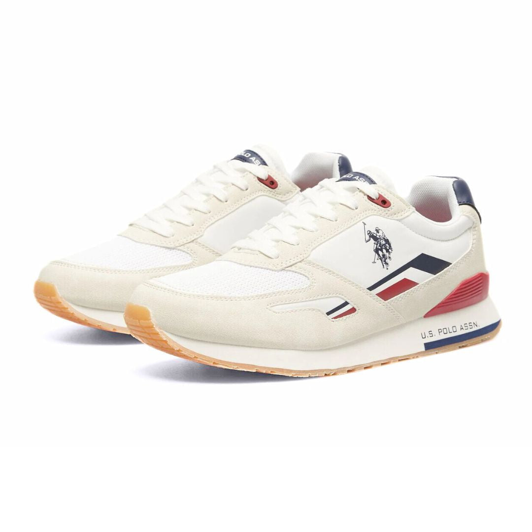 U.S. POLO ASSN. TABRY 003M WHT