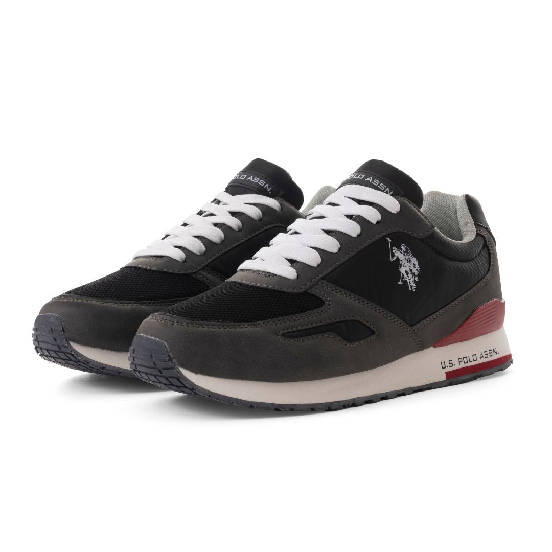 U.S. POLO ASSN. TABRY 006R-BLKRED