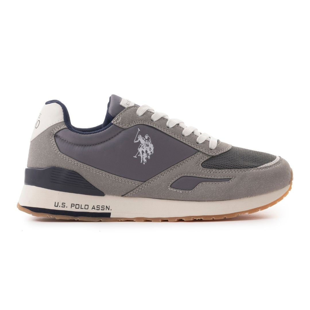 U.S. POLO ASSN. TABRY 006S-LGTGRYNVY - Light Gray/ Navy / 40