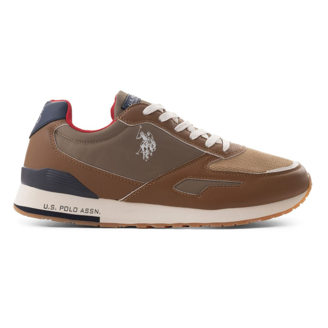 U.S. POLO ASSN. TABRY 006SL-TANNVY - Tan/ Navy / 40