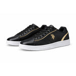 U.S. POLO ASSN. Tale WMN GLB 5Fx Sneakers - BLKGLD - Black/ Gold / 36