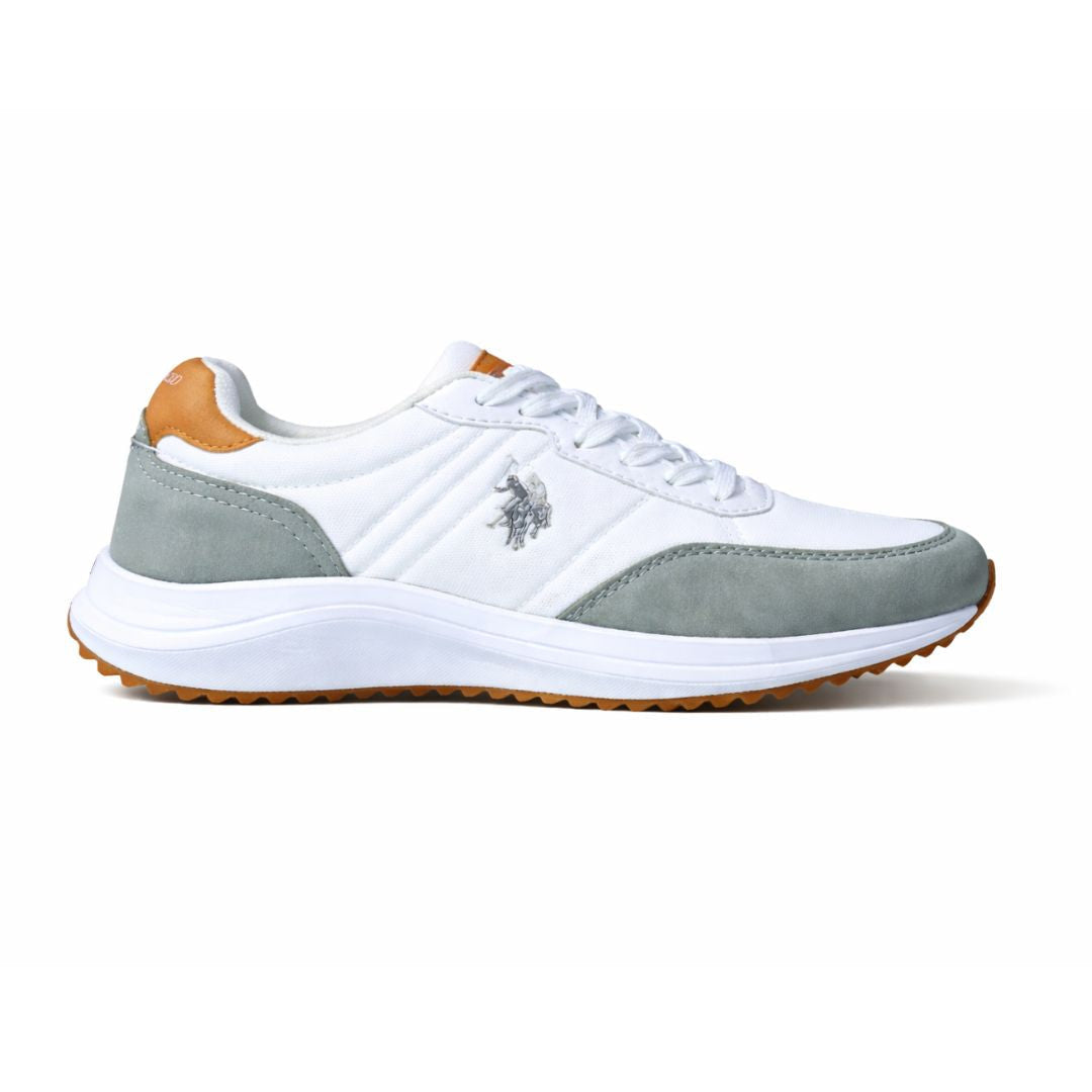 U.S. POLO ASSN. THENAA Sneakers Women - WHTGRN - White/ Green / 36.5