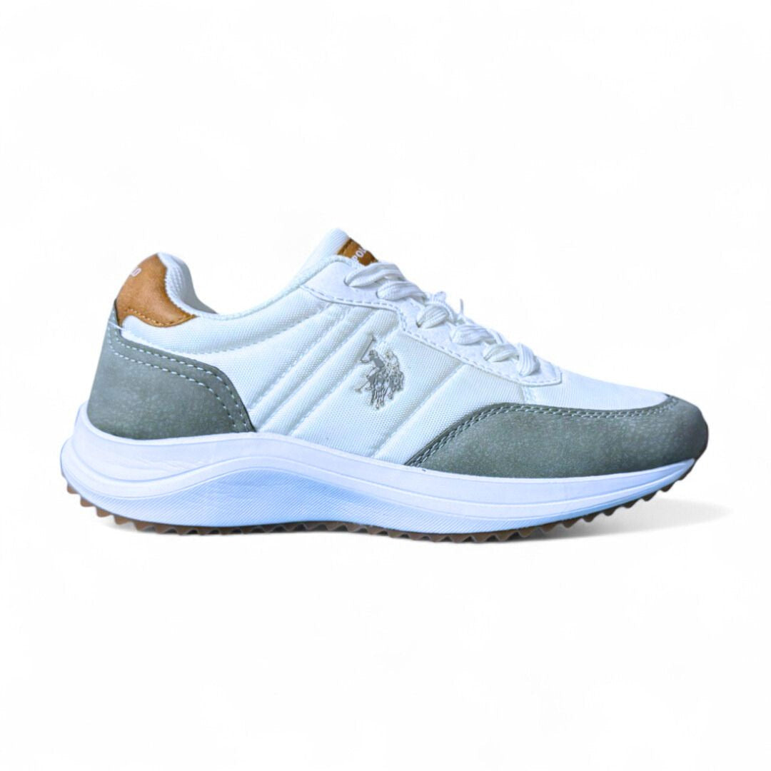 U.S. POLO ASSN. THENAA Sneakers Women - WHTGRN - White/ Green / 36.6