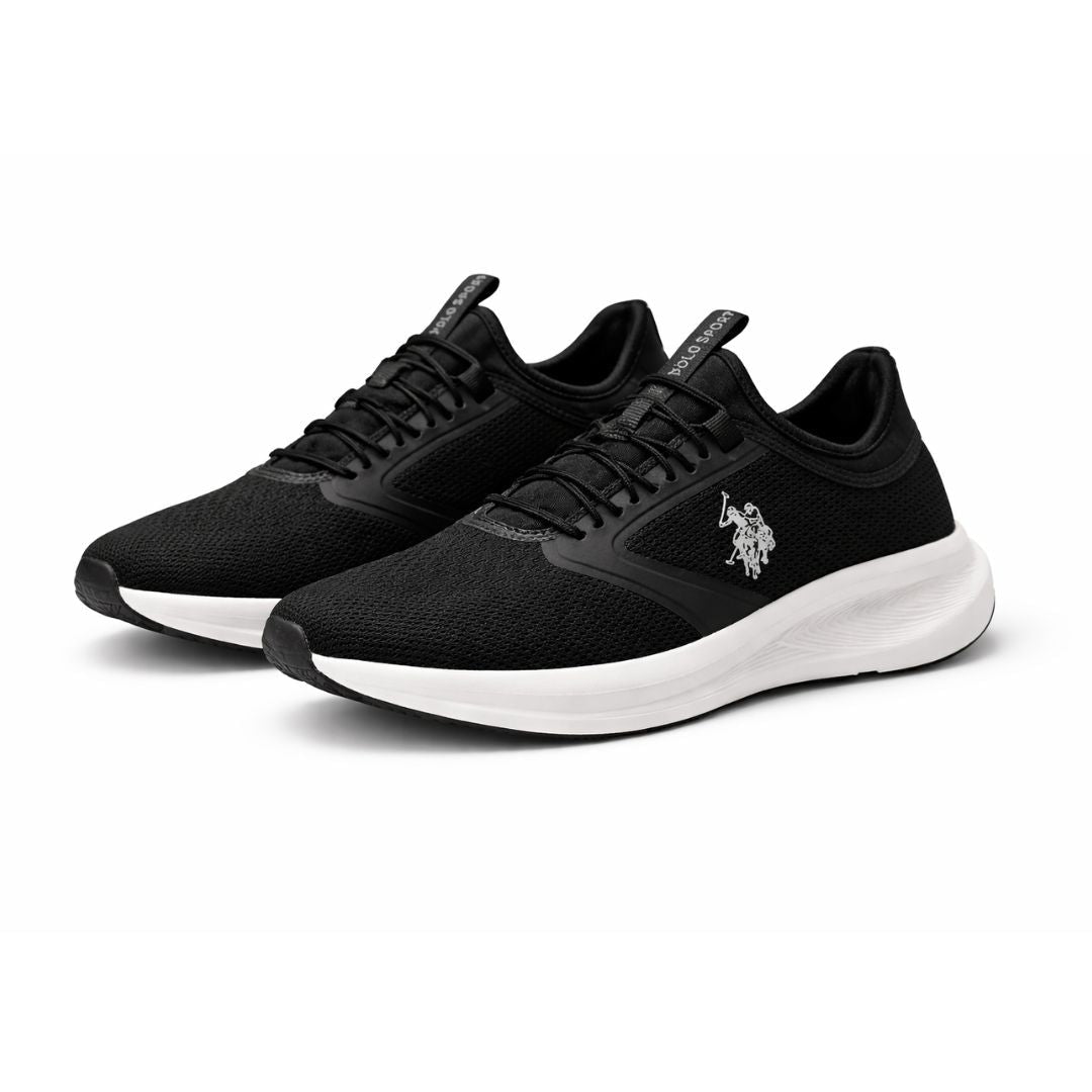 U.S. POLO ASSN U-bench-bx Sneakers - BLK - Black / 36.5