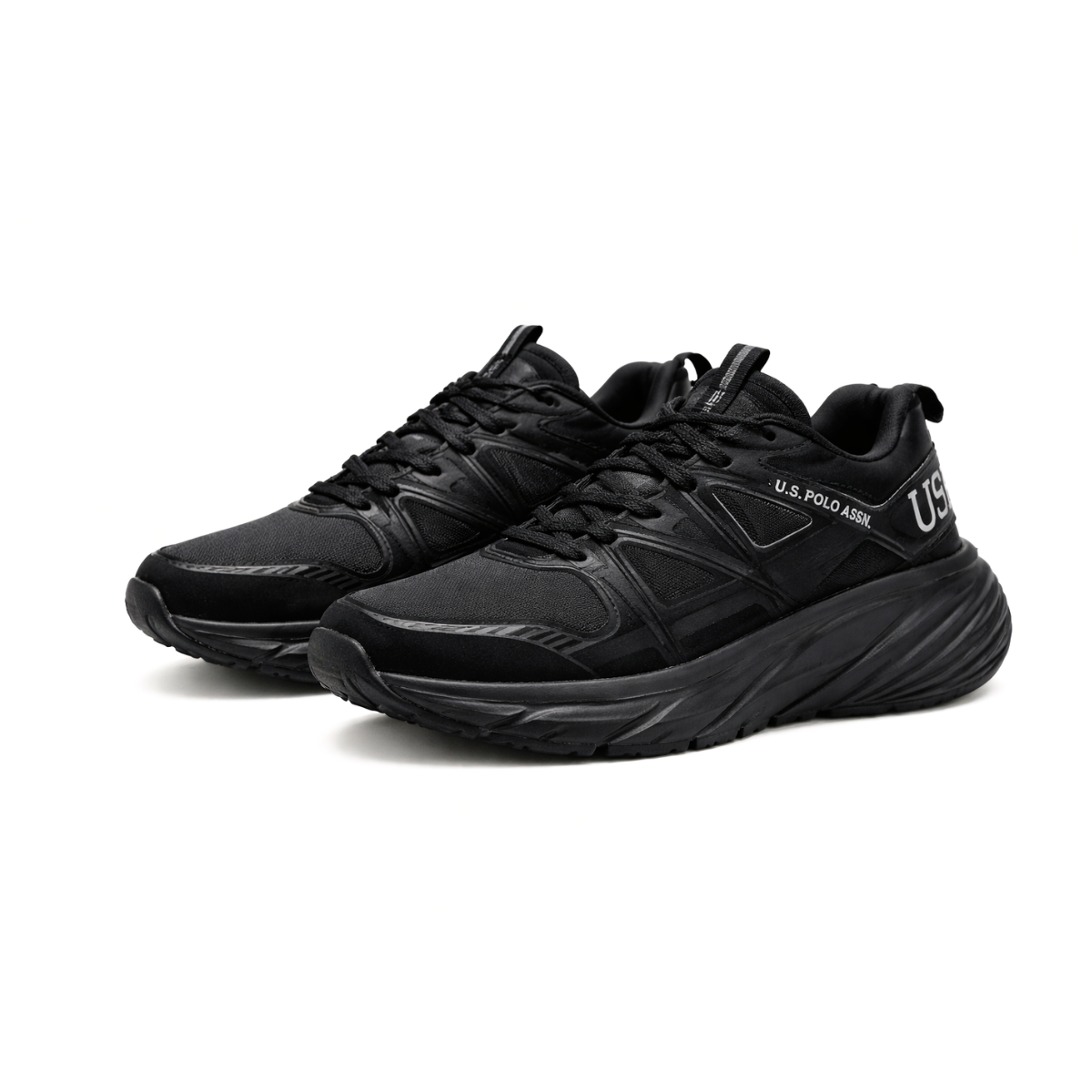 U.S. POLO ASSN U-bench-bx Sneakers - BLK - Black / 36