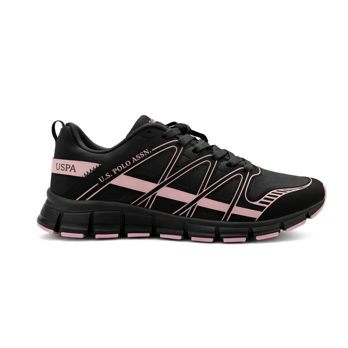 U.S. POLO ASSN U-Bench-BX2 Sneakers - BLK