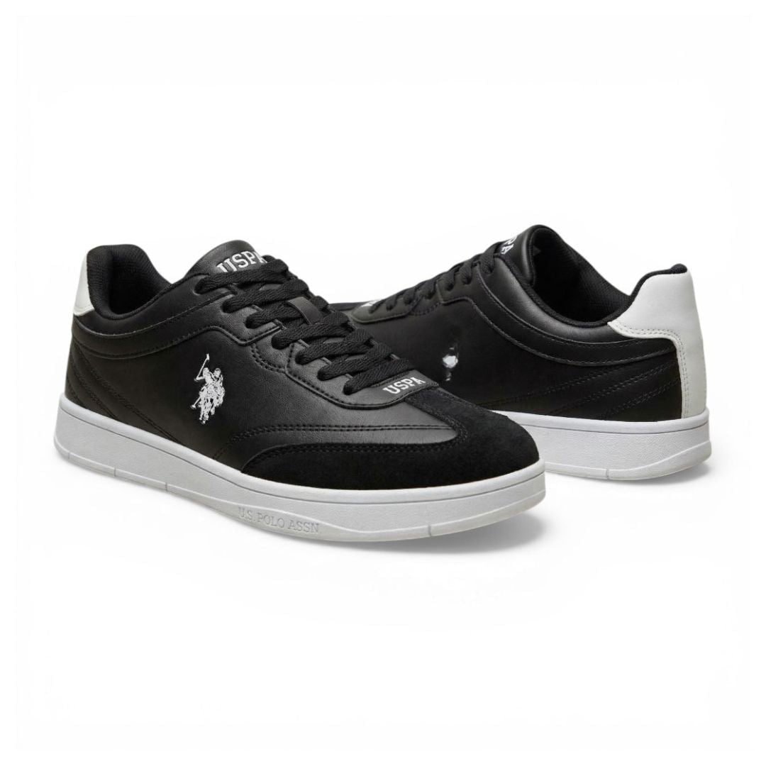 U.S. POLO ASSN. Vale Glb 5Fx Sneakers - BLKWHT - Black / 37
