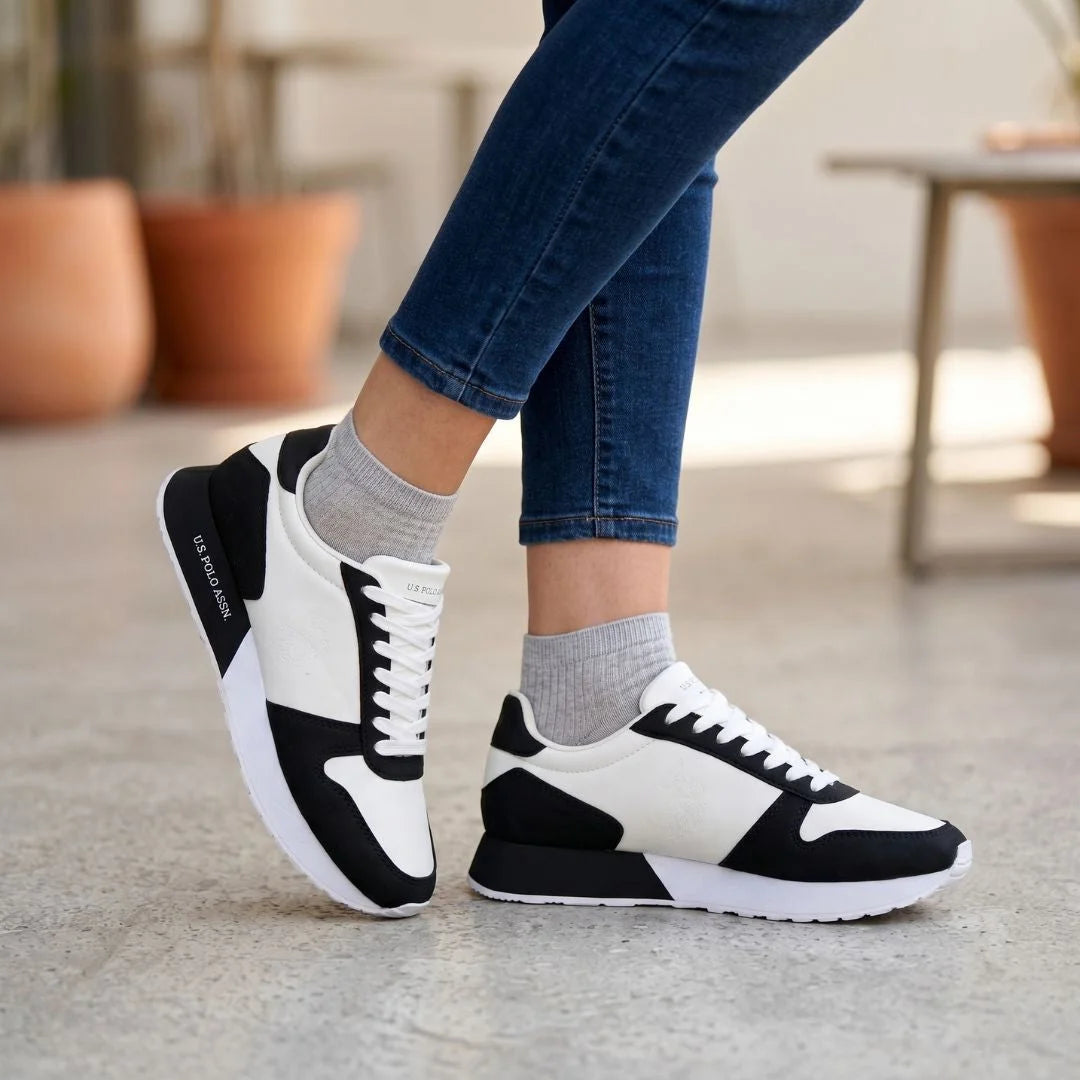 U.S. POLO ASSN. Webi Sneakers Women - BLKWHT