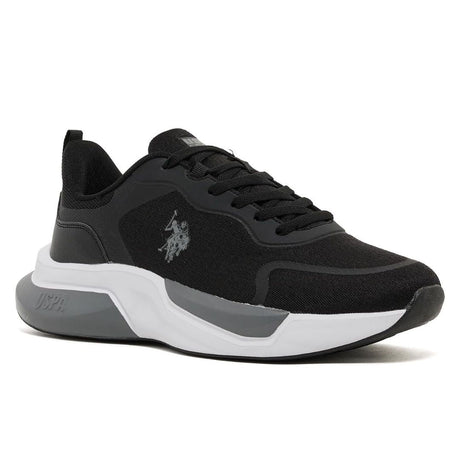 U.S. POLO ASSN. Willy GLB 4FX Sneakers Men - BLKGRY - Black/ Gray / 40