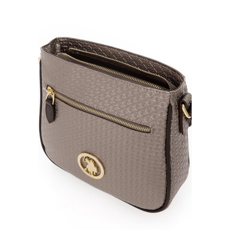 U.S. POLO ASSN. Women’s Bullet Crossbody Bag - BON - Bronze