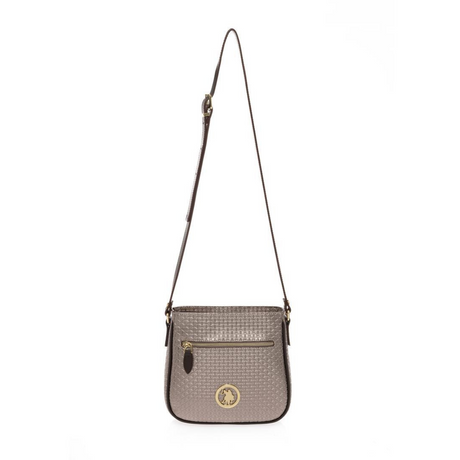 U.S. POLO ASSN. Women’s Bullet Crossbody Bag - BON - Bronze