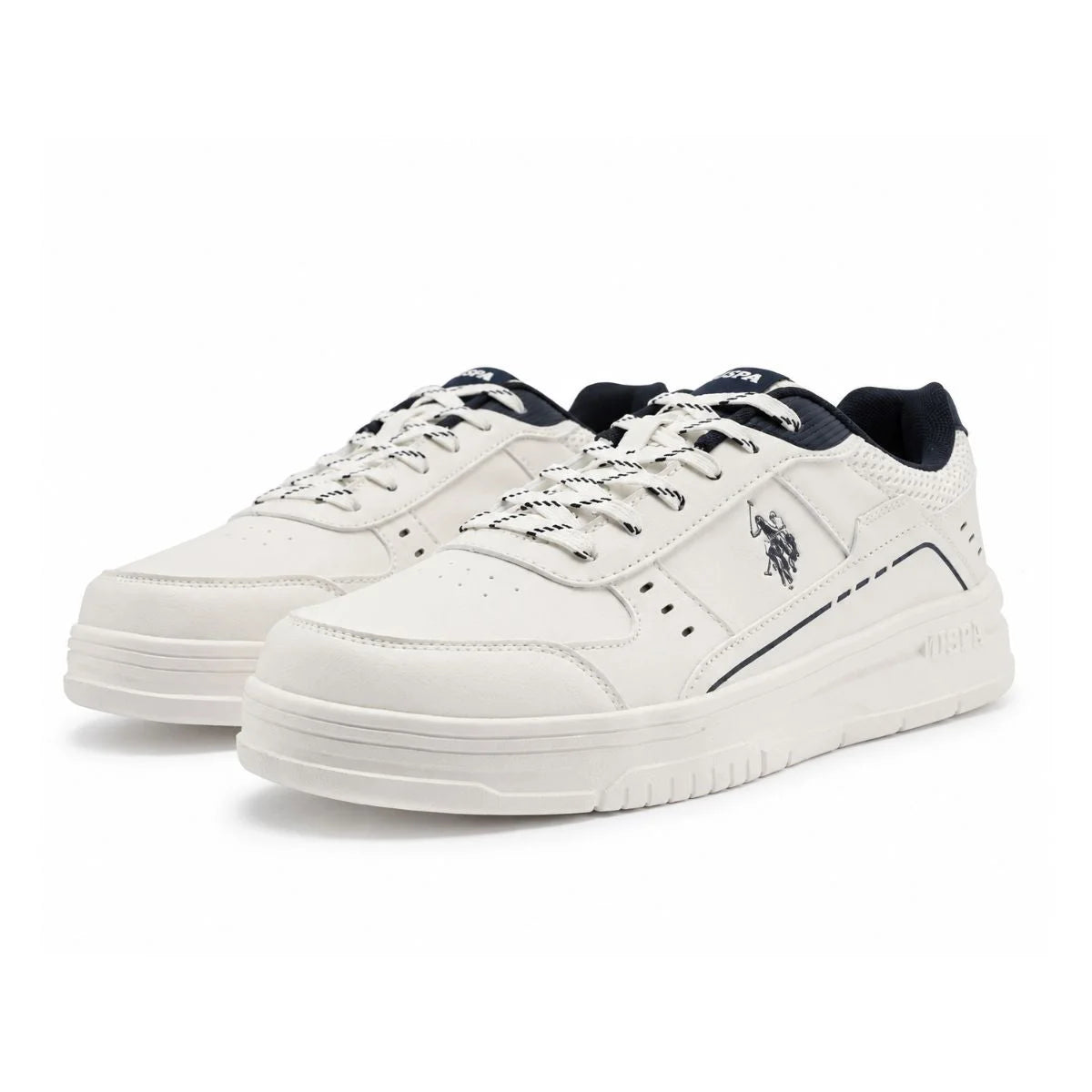 U.S. POLO ASSN. ZERO GLB 6FX Sneaker Men - WHT - White / 40