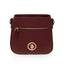 U.S. POLO ASSN. Zip Top Medallion Crossbody Women - BRG - Burgundy