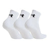 Under Armour UA Core Quarter 3-Pack Socks - 3 Pairs / 40-47 / White - Accessories