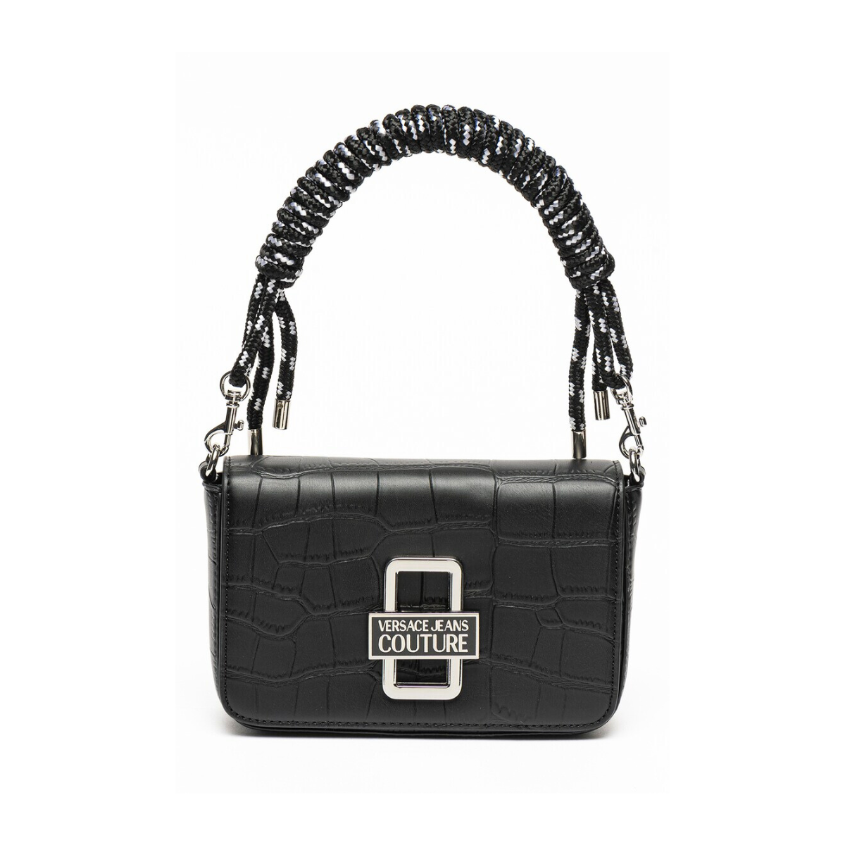 VERSACE Couture Handbag Bag Women - BLK - Black
