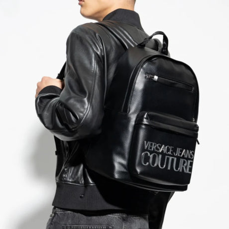 VERSACE JEANS COUTURE Backpack 75YA4B70-BLKSLV - Black