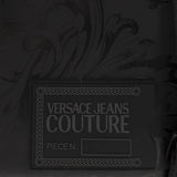 VERSACE JEANS COUTURE BAROCCO PRINT MESSENGER BAG - BLK - Black