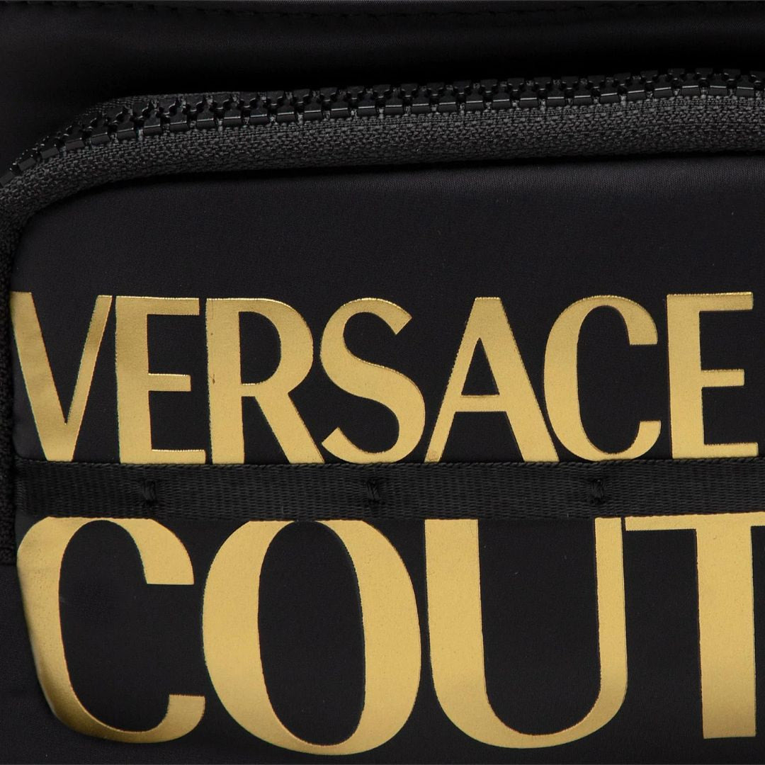 VERSACE JEANS COUTURE Logo Belt Bag E73YA4B97-BLK - Black