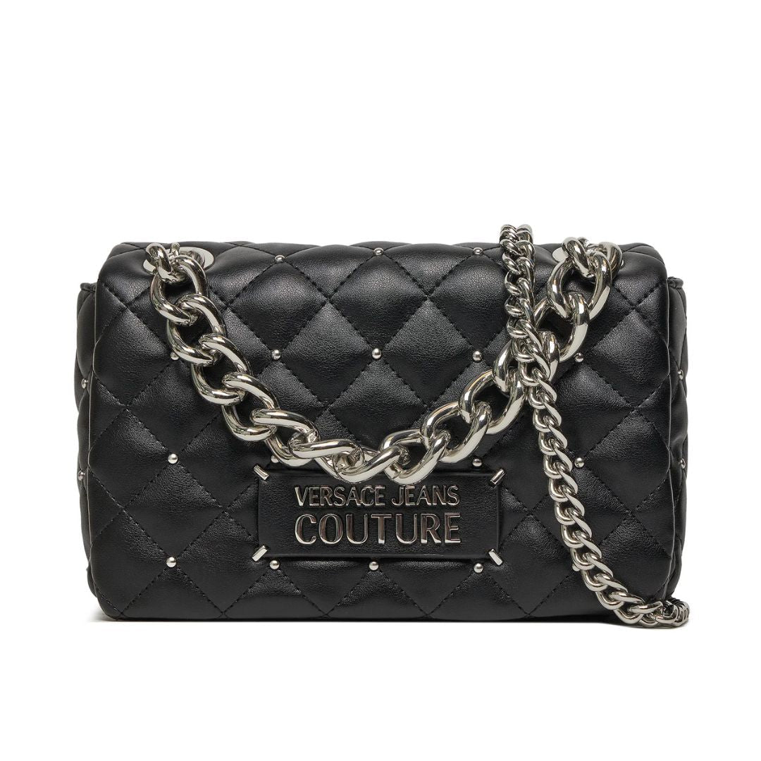 VERSACE JEANS COUTURE Quilting Shoulder Bag 75VA4BQ5-BLK - Black