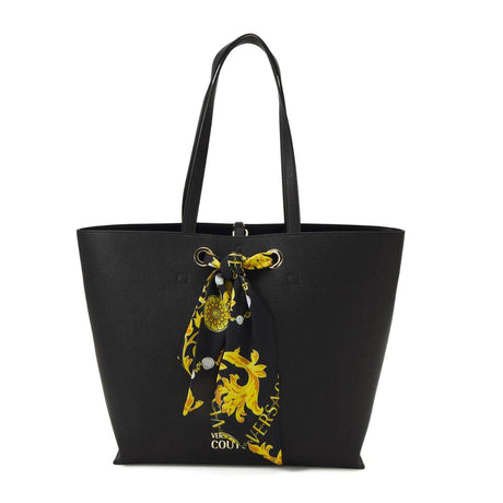 VERSACE JEANS COUTURE Thelma Medium Tote Bag - BLK - Black