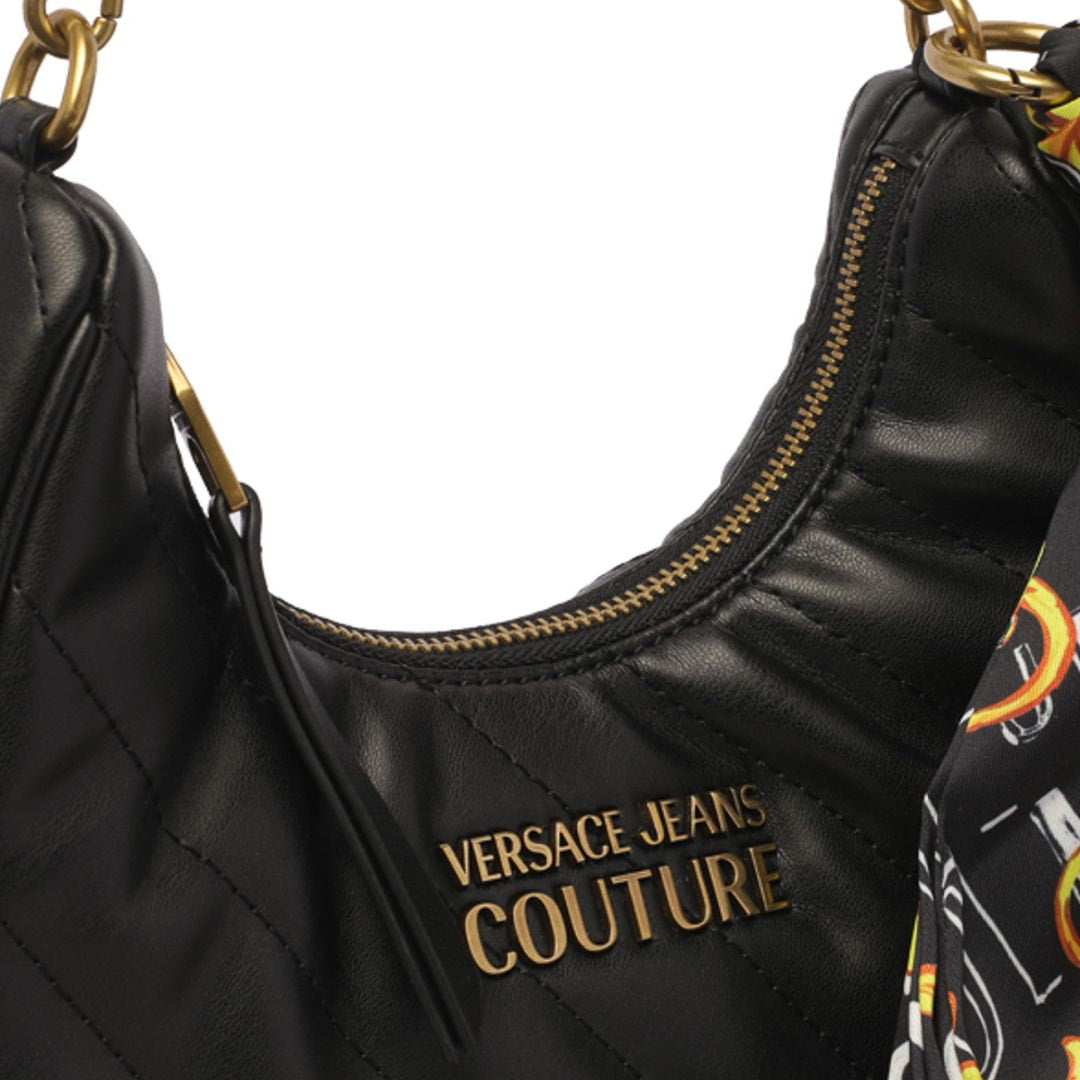 VERSACE JEANS COUTURE Thelma Shoulder Bag- BLK - Black