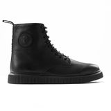 VERSACE Medusa Logo High-Top Boots - BLKBLK