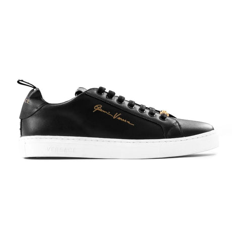 VERSACE Medusa Logo Sneakers - BLKWHT