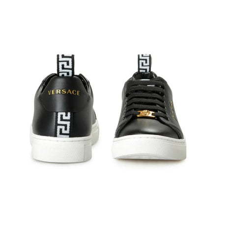 VERSACE Medusa Logo Sneakers - BLKWHT