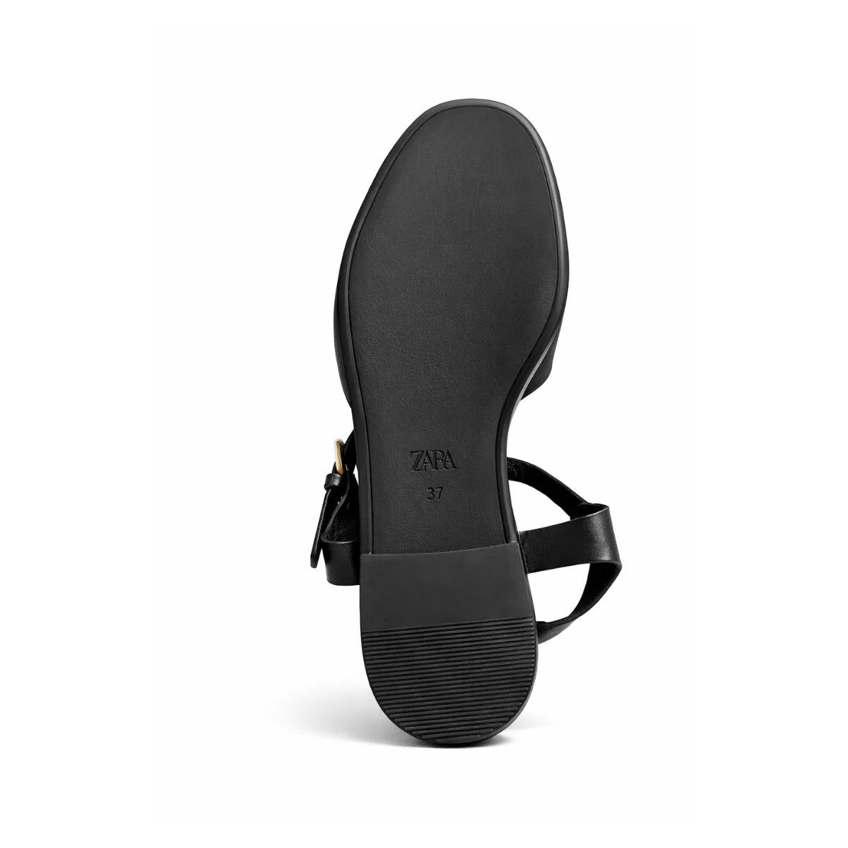 ZARA BUCKLED CAGE SANDALS Women 1229-8 - BLK