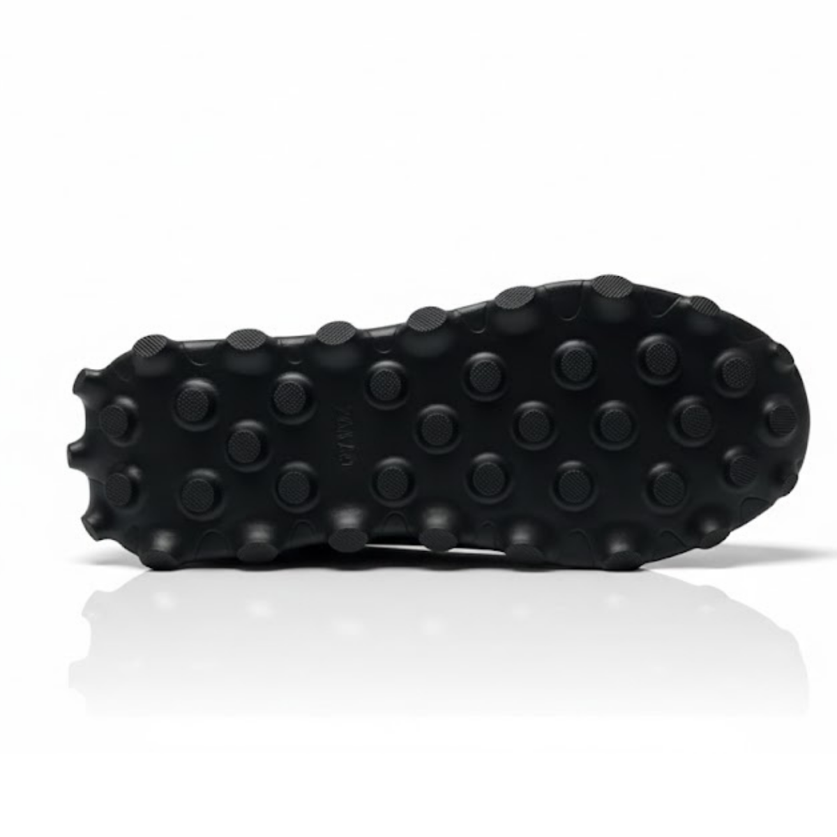 ZARA CHUNKY KNIT SNEAKERS Men - BLK