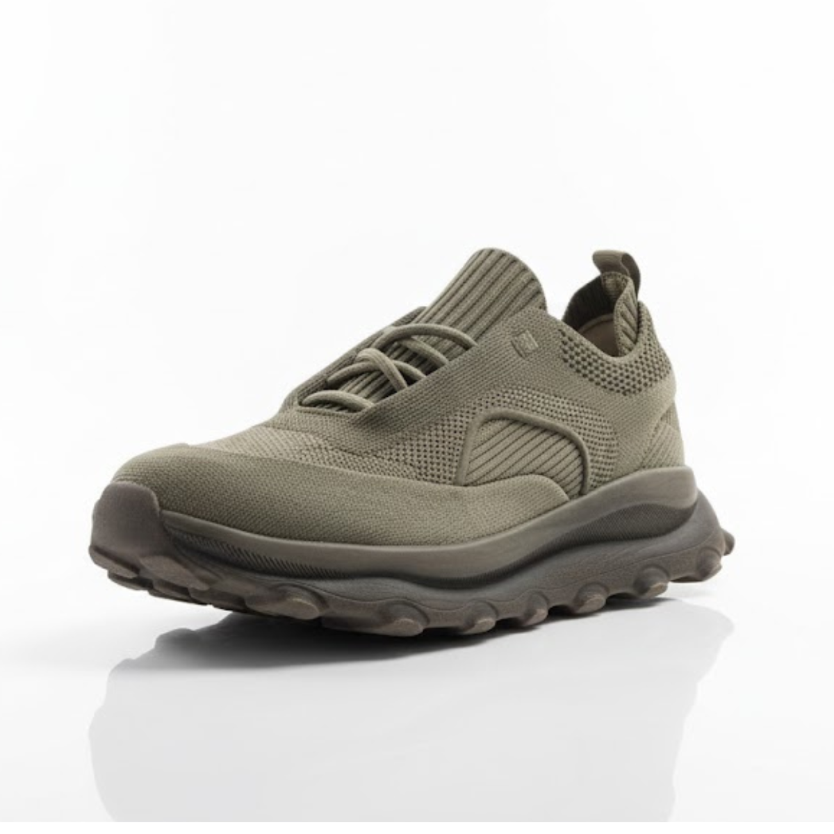 ZARA CHUNKY KNIT SNEAKERS Men - OLV