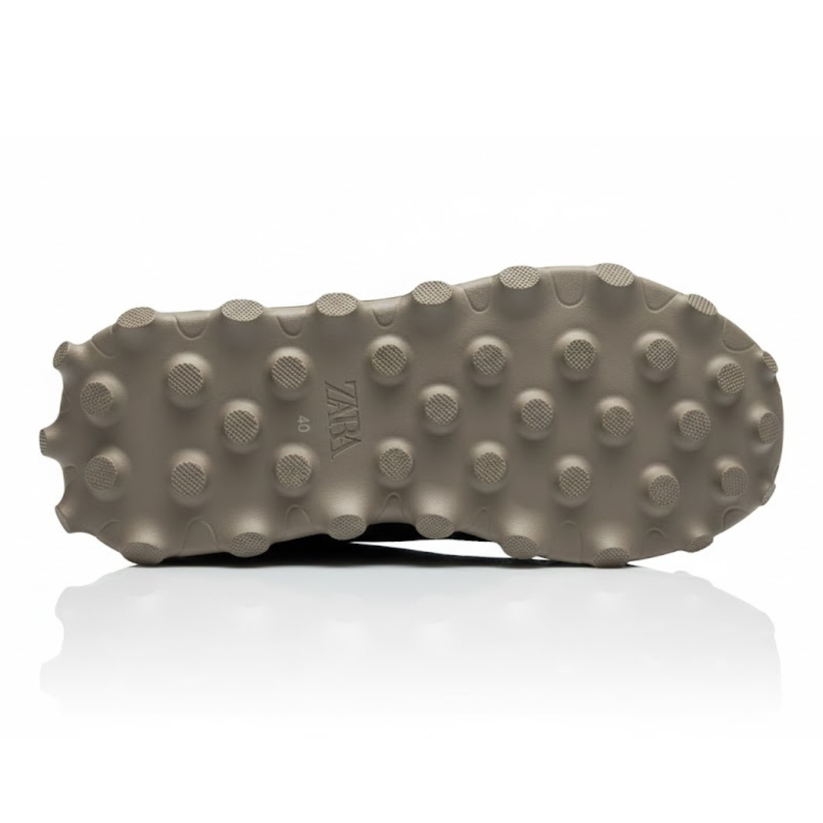 ZARA CHUNKY KNIT SNEAKERS Men - OLV