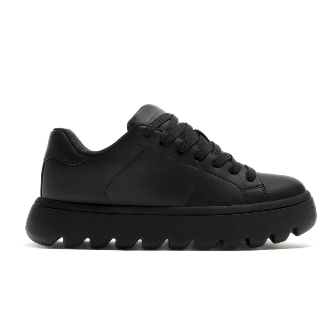 ZARA CHUNKY LACE UP SNEAKERS 2208-520-BLK - Black / 40