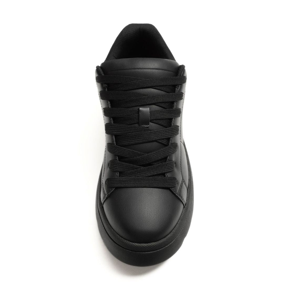 ZARA CHUNKY LACE UP SNEAKERS 2208-520-BLK