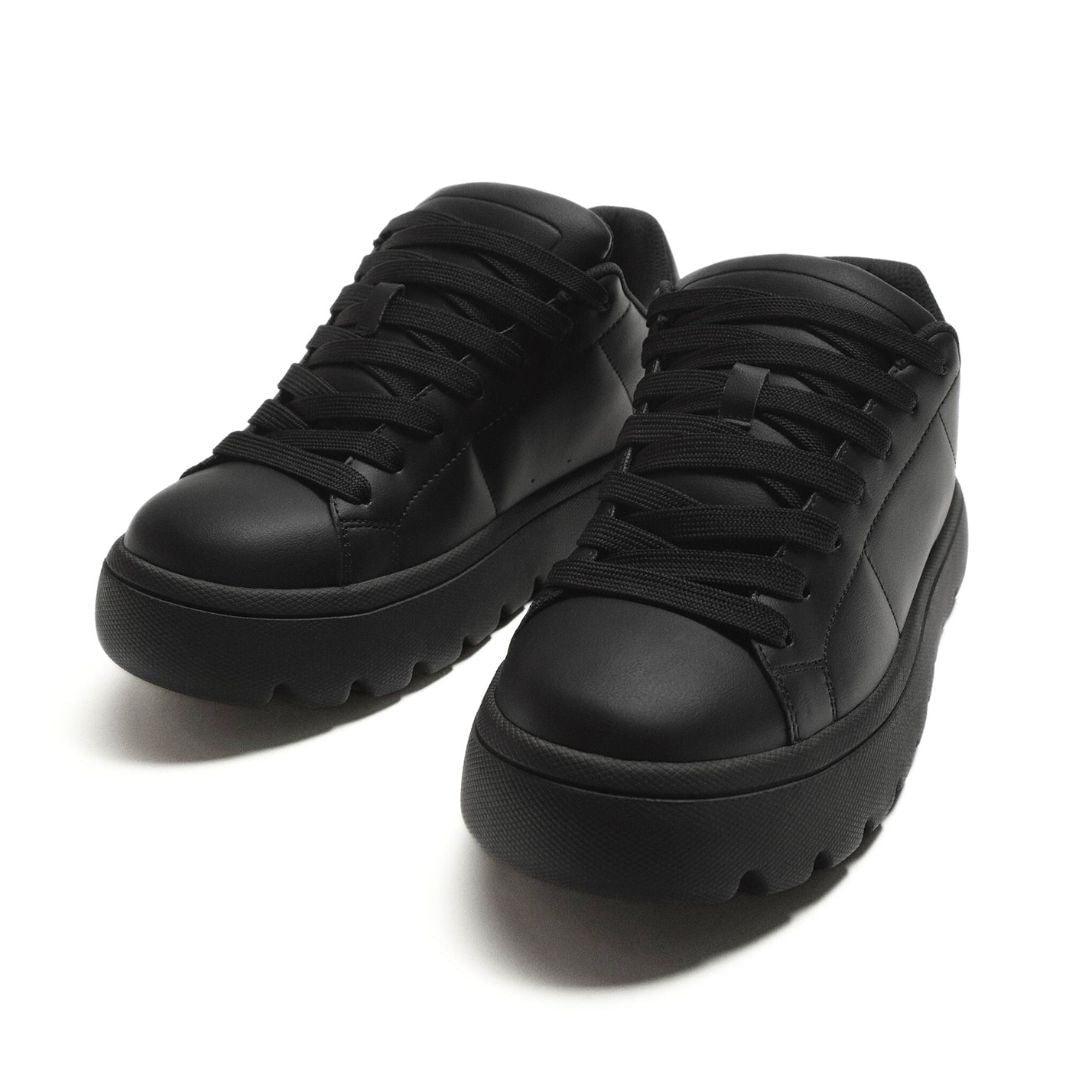 ZARA CHUNKY LACE UP SNEAKERS 2208-520-BLK