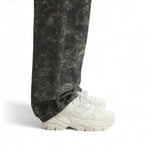 ZARA CHUNKY LACE UP SNEAKERS 2304-520-WHT