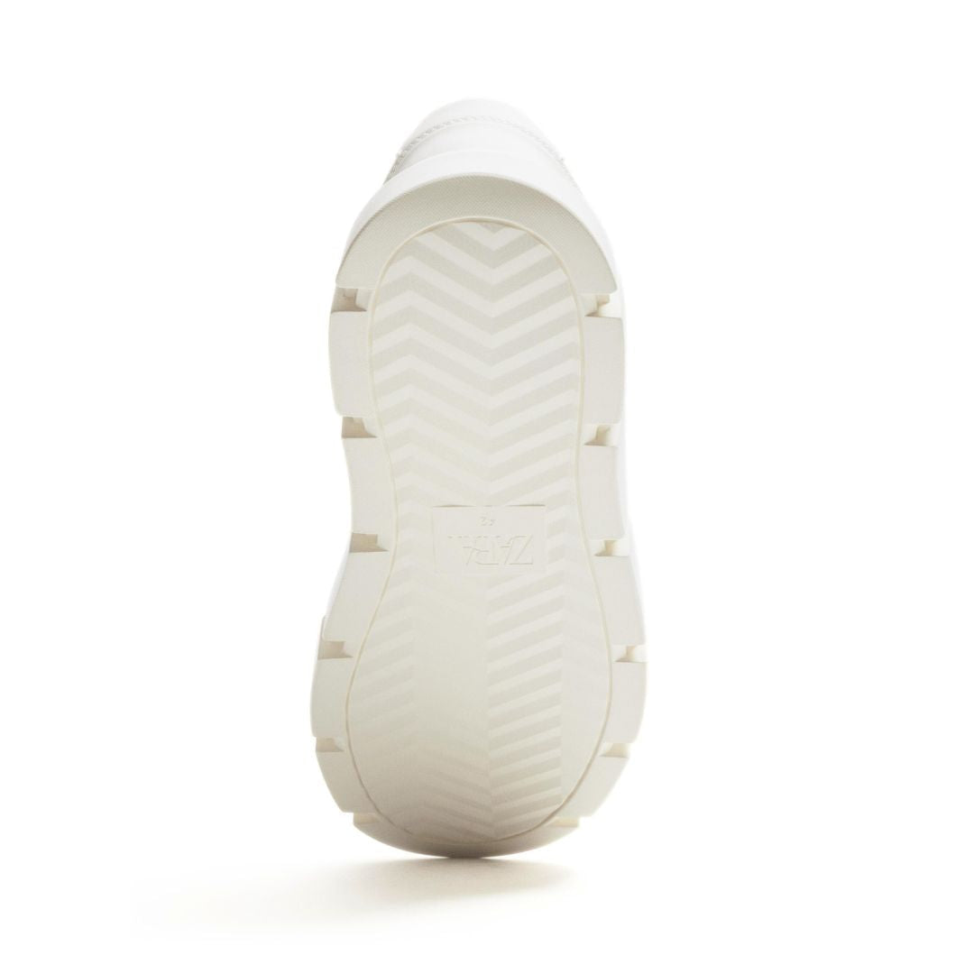 ZARA CHUNKY LACE UP SNEAKERS 2939-320-OFFWHT
