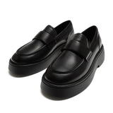 ZARA CHUNKY PENNY LOAFERS 2667-420-800-BLK