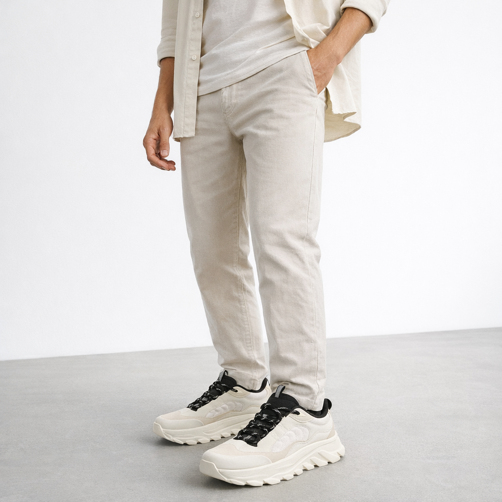 ZARA CHUNKY SNEAKERS 2308-520-BEGBLK