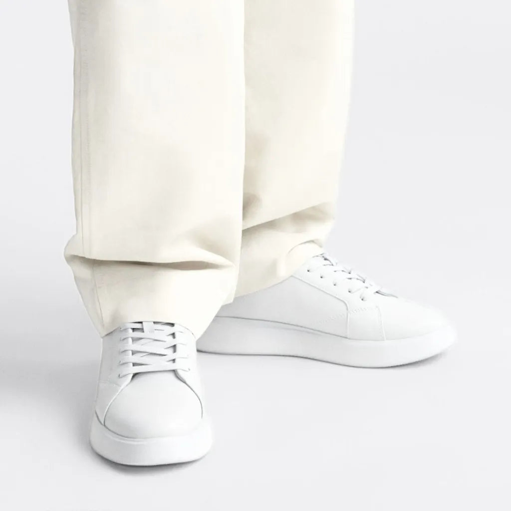 ZARA CHUNKY SOLE LIGHT WEIGHT SNEAKERS - WHT