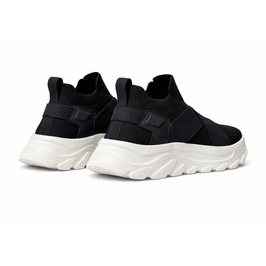 ZARA Chunky Sports Slip-On Sneakers - BLK