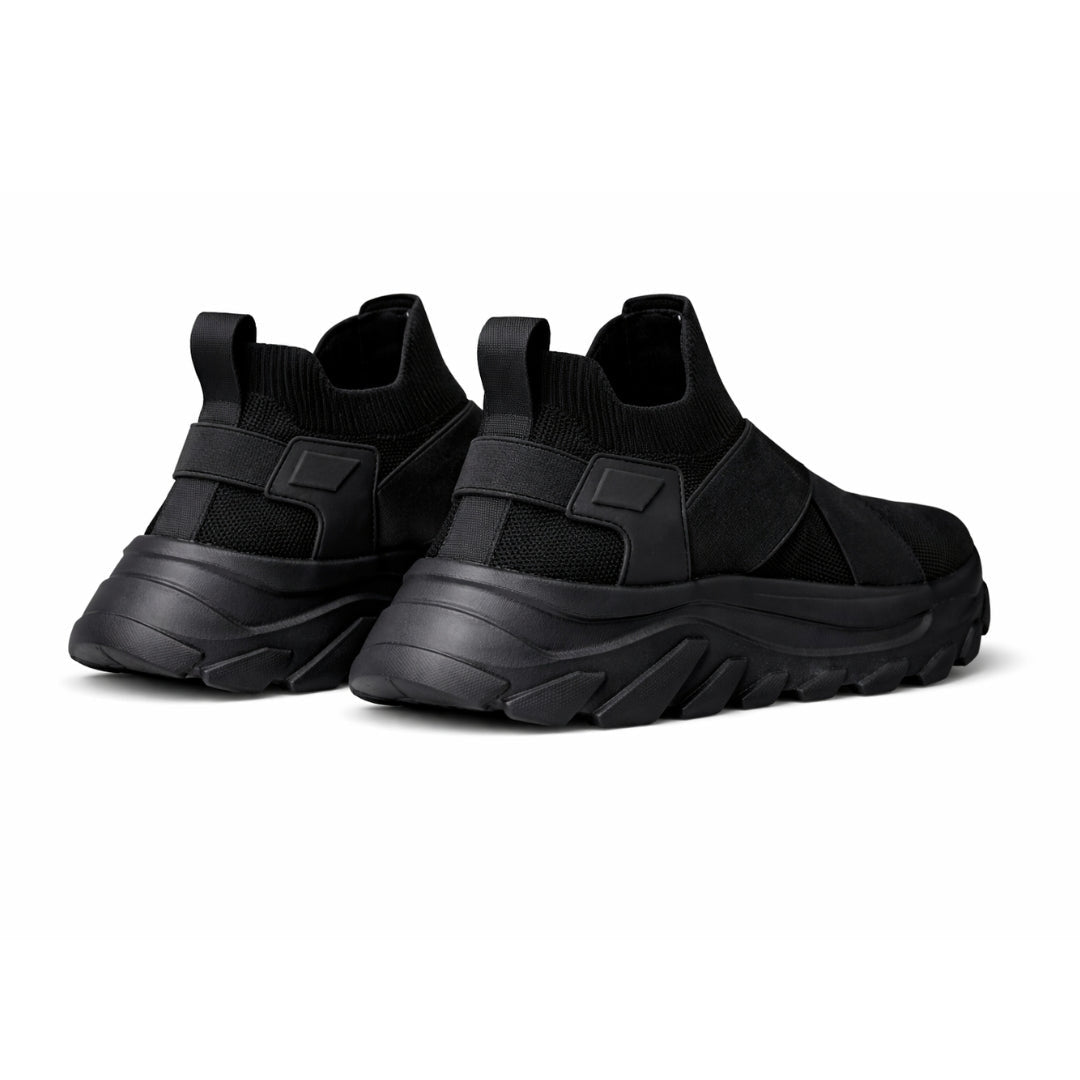 ZARA Chunky Sports Slip-On Sneakers - BLKBLK