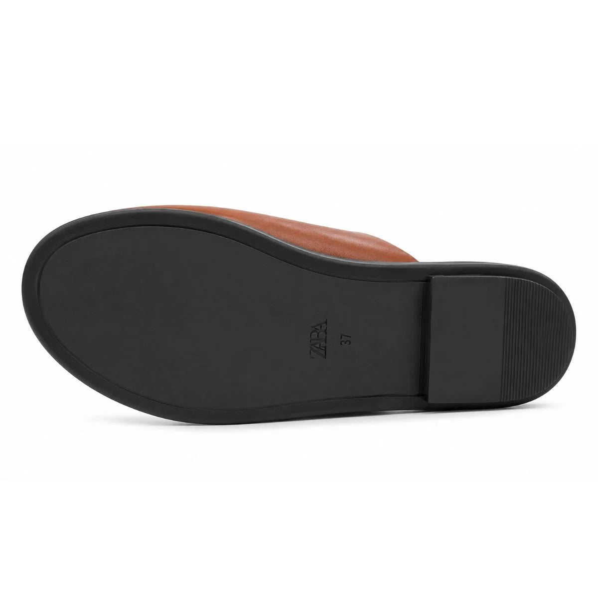 ZARA Crab Leather SANDALS Women 1608-310- TAN